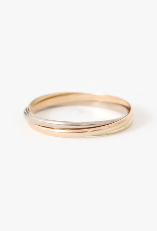 Cartier 18k Gold Trinity Bangle - 3