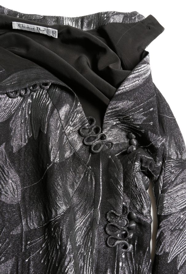 Dior F/W 2009 Brocade Leaf Top - 6