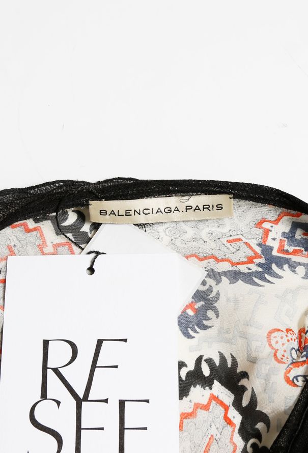 Balenciaga Pre-Fall 2008 Silk Gazar Dress - 5