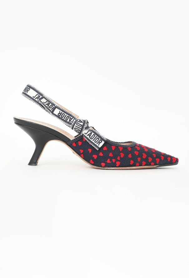 Dior 2021 J'Adior Heart Slingback Pumps - 1