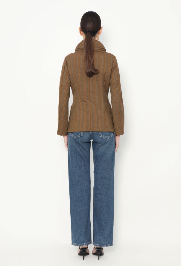 Comme des Garçons 2004 Notched Puffer Jacket - 4