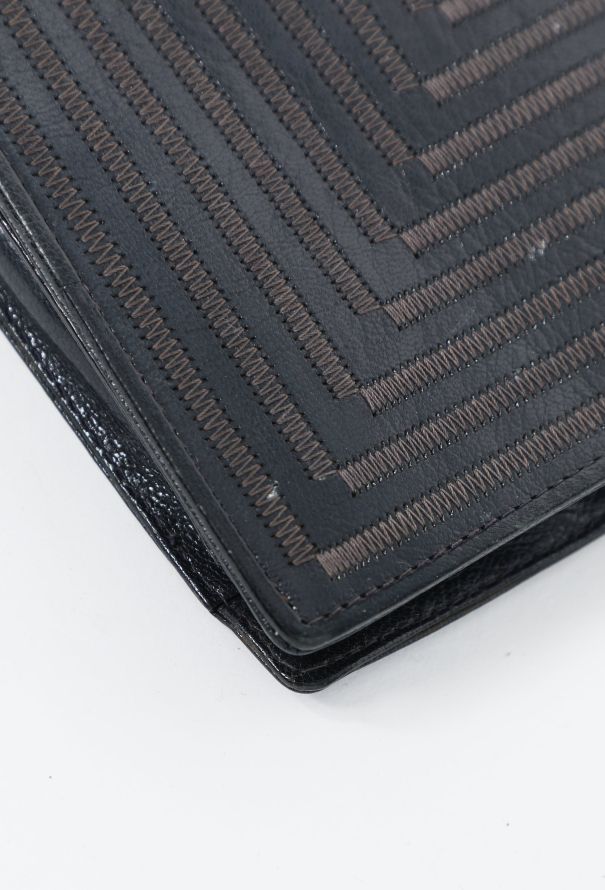 Fendi 80's Stitched Clutch - 8
