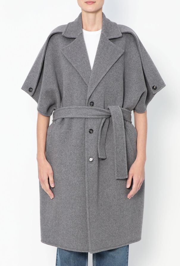 Bottega Veneta 2023 Cashmere Cape Coat - 3