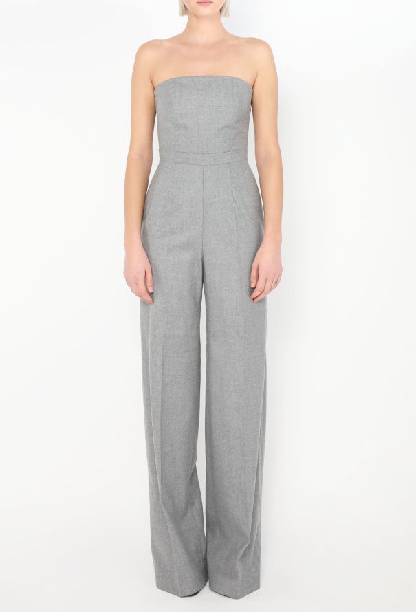 Pleated Bustier Jumpsuit - 3