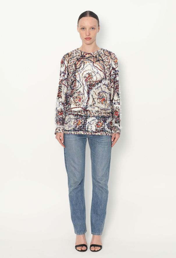 Chloé F/W 2014 Deconstructed Organza Tunic - 3