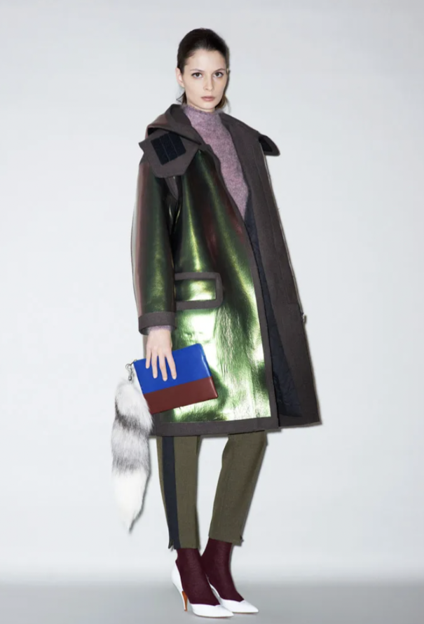 Céline Pre-Fall 2011 Bicolor Clutch - 2
