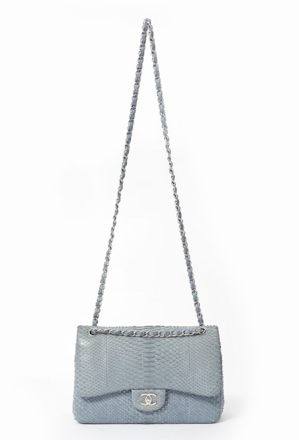 Chanel Python Jumbo Timeless Flap Bag - 3