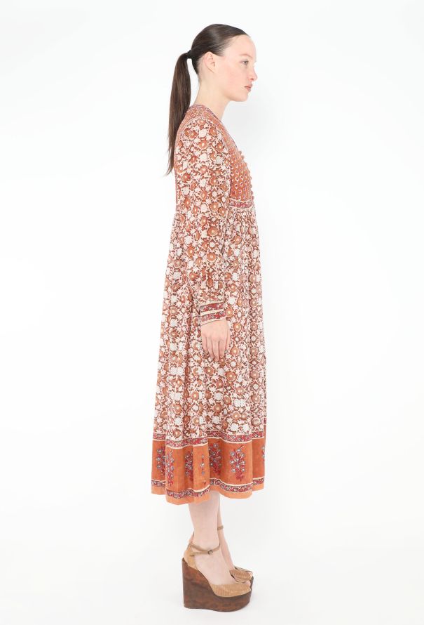 World Treasures Authentic Indian Block Print Dress - 3