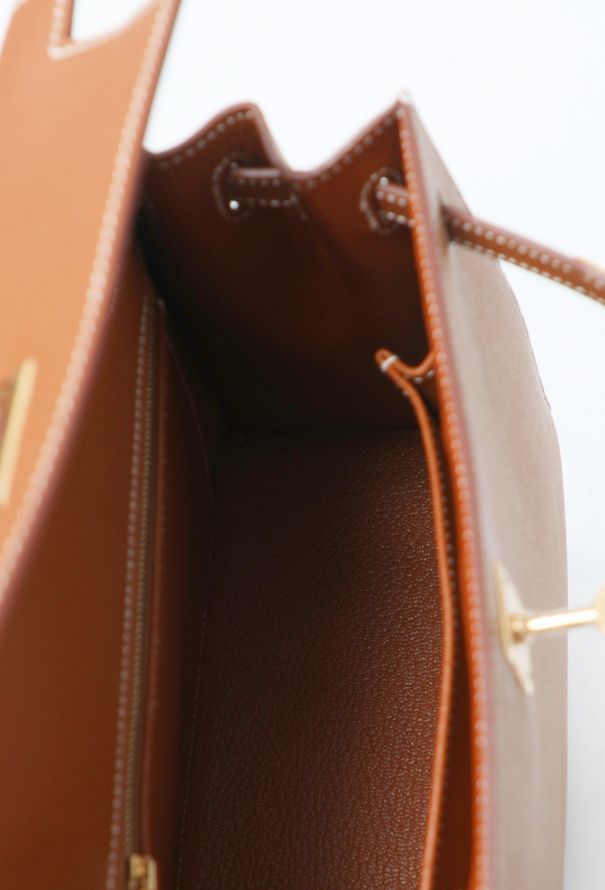 Hermès 2023 Gold Epsom Kelly Sellier 25 - 16