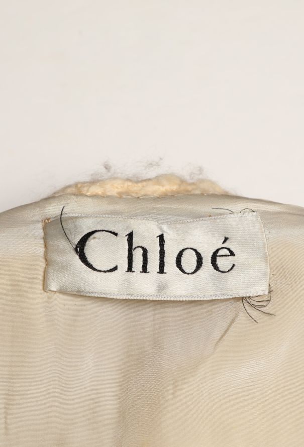 Chloé Couture '80s Fox Fur Trim Tweed Jacket - 7