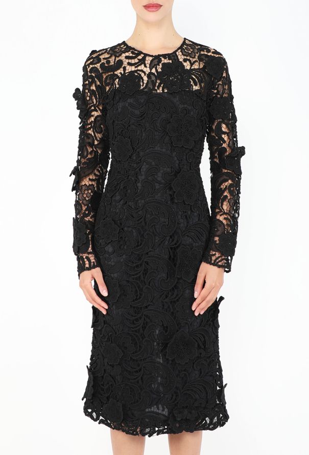 Prada Guipure Lace Dress, F/W 2008 - 3
