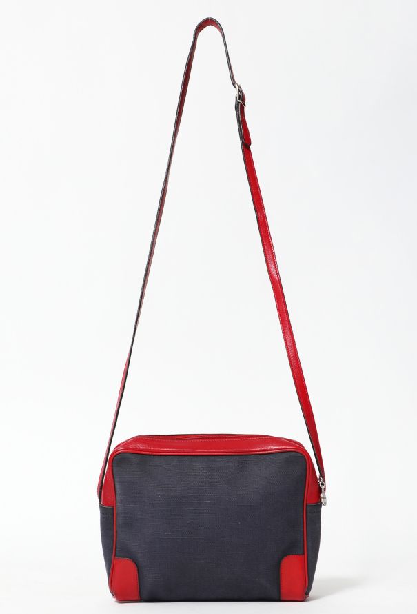Céline '70s Canvas Triomphe Crossbody Bag - 4