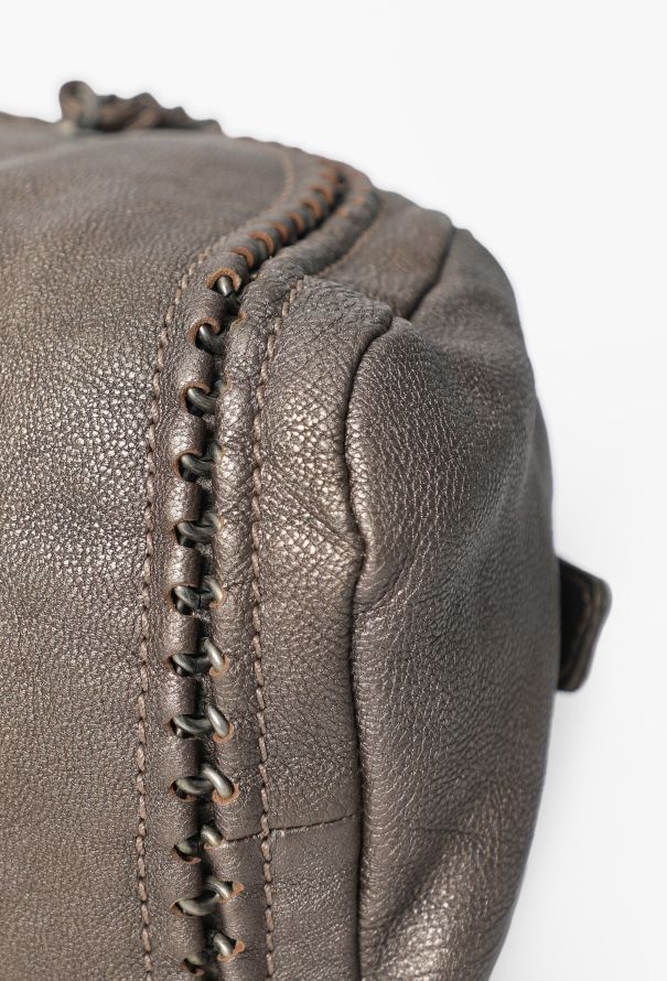 Chanel Metallic Ligne Bowler Bag - 7