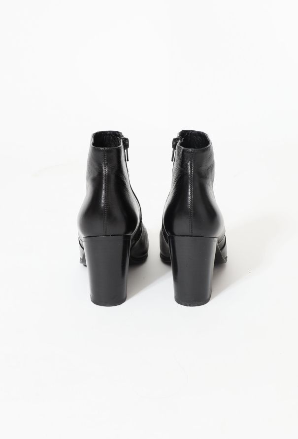 Saint Laurent French' Leather Boots - 5