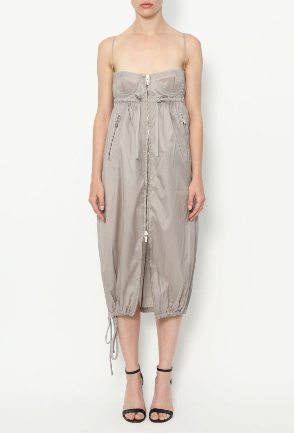 Miu Miu S/S 2023 Bustier Zip Dress - 2