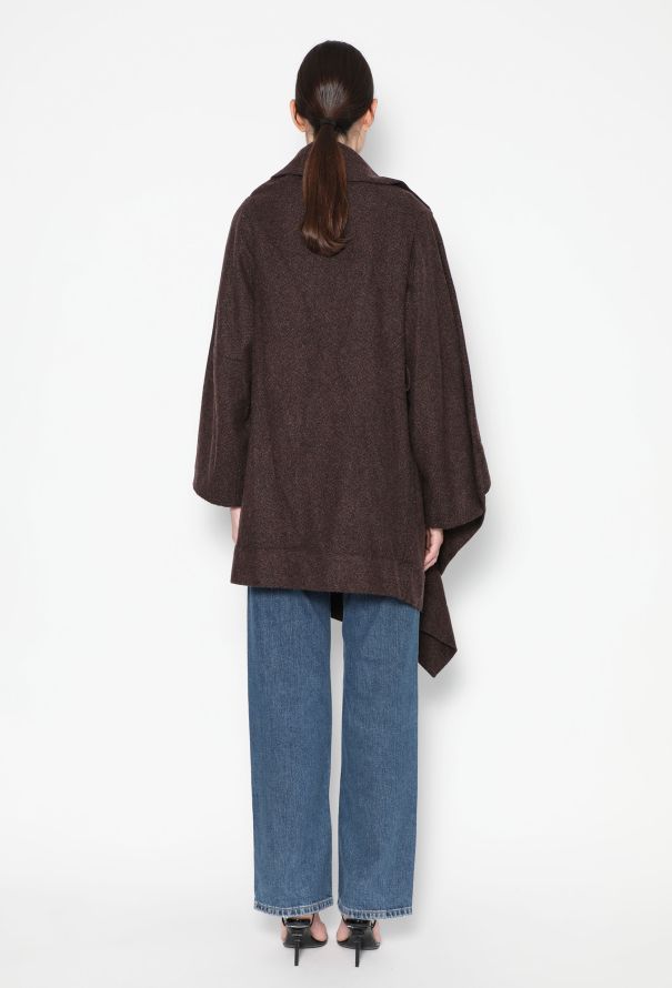 Vivienne Westwood 1993 Anglomania Draped Shawl Coat - 6