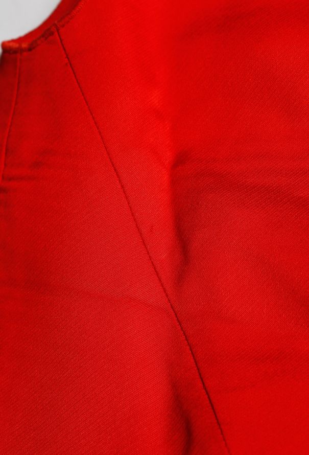 Céline Spring 2014 Scarlet Shift Dress - 6