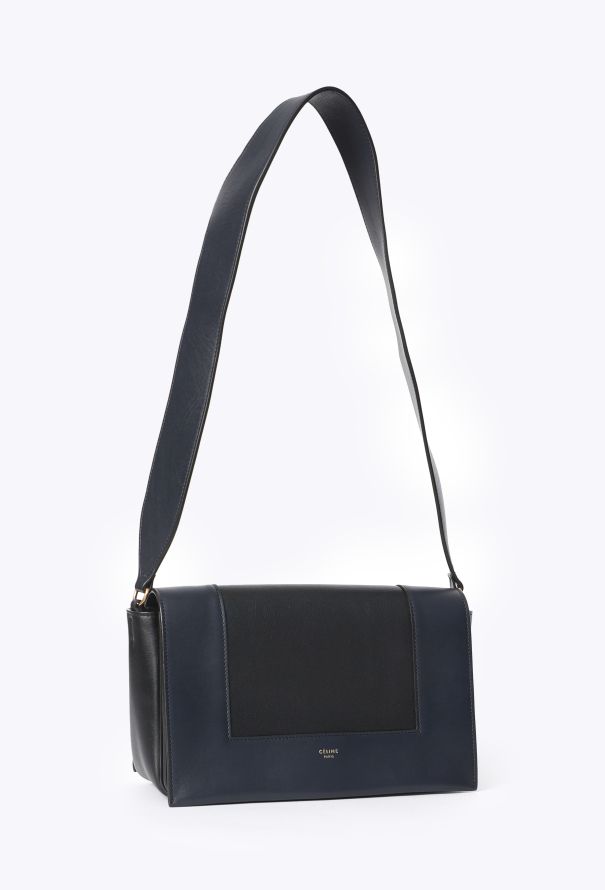 Céline Classic Navy Frame Bag - 2