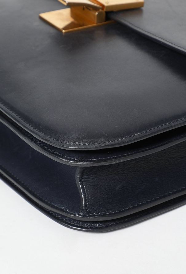 Céline Classic Box Large Bag in Navy - 8