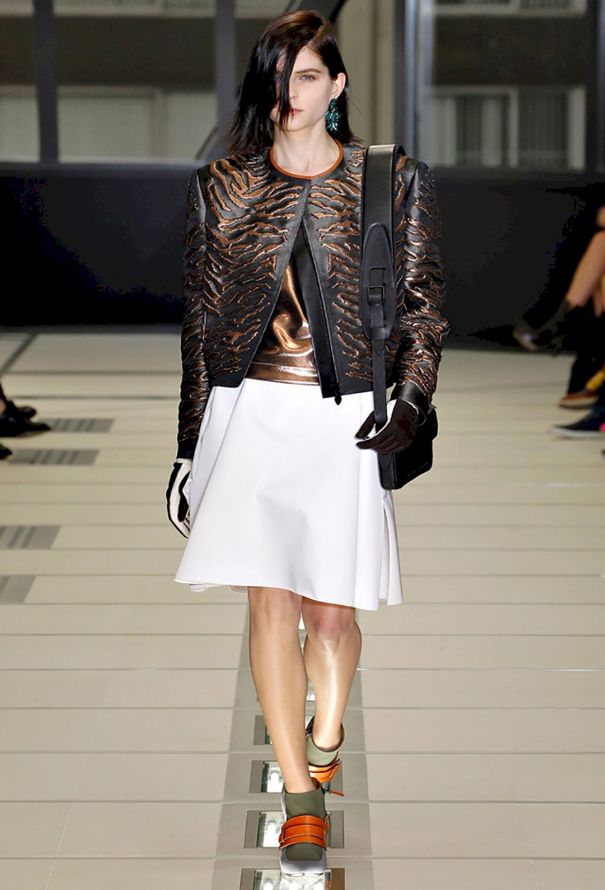 Balenciaga F/W 2011 Draped A-Line Skirt - 2