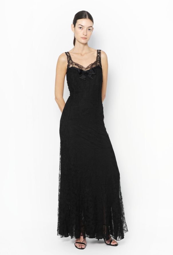 Chanel HAUTE COUTURE 1935 Calais Lace Gown - 1