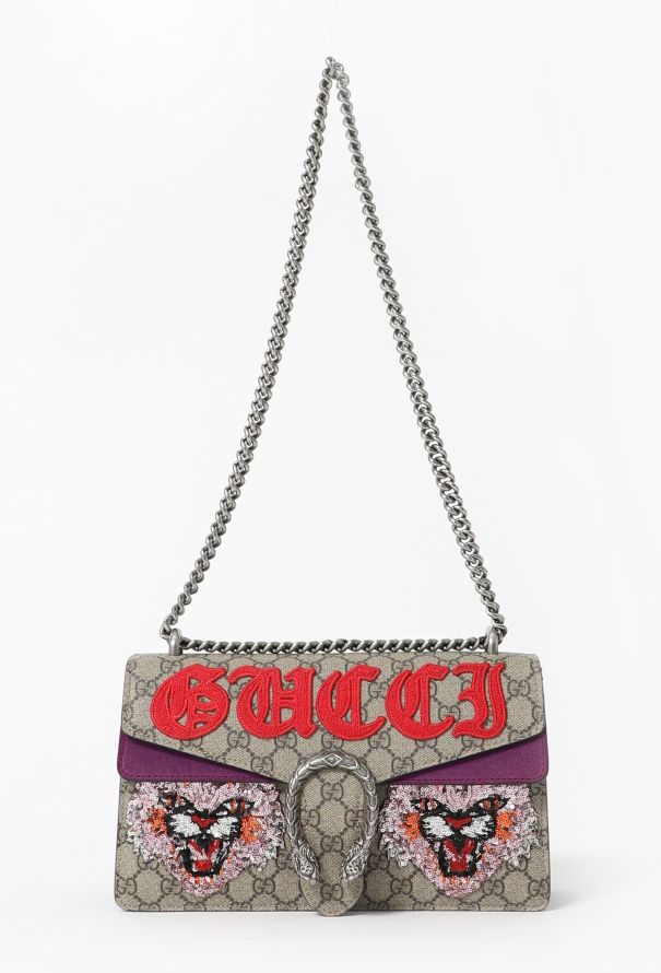 Gucci Embroidered Medium Dionysus Bag - 1