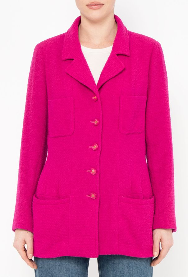 Chanel COLLECTOR F/W 1995 Tweed 'CC' Jacket - 1