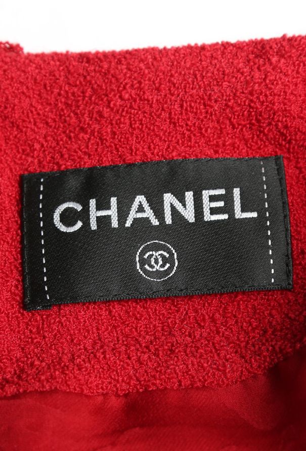 Chanel Resort 2010 Ruched Bouclé Dress - 5