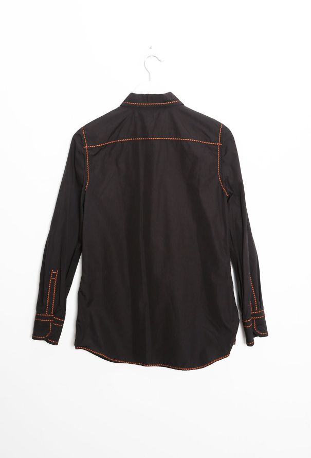 Prada 2015 Stitched Trim Shirt - 7