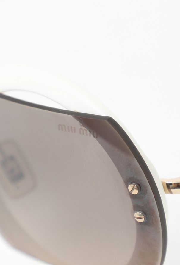 Miu Miu 2018 Evolution Cut-Out Sunglasses - 7