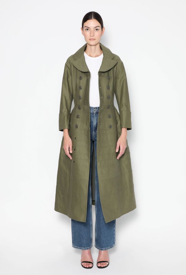 Comme des Garçons F/W 2010 Cinched Military Coat - 3