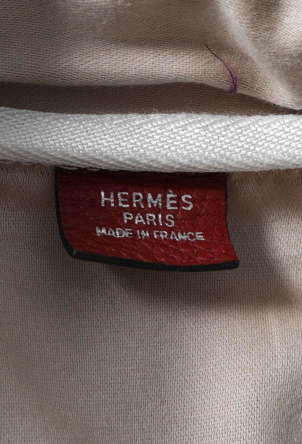 Hermès Red Clemence Victoria 40 - 12