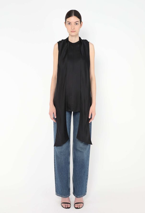 Céline 2016 Buttoned Silk Tunic - 6