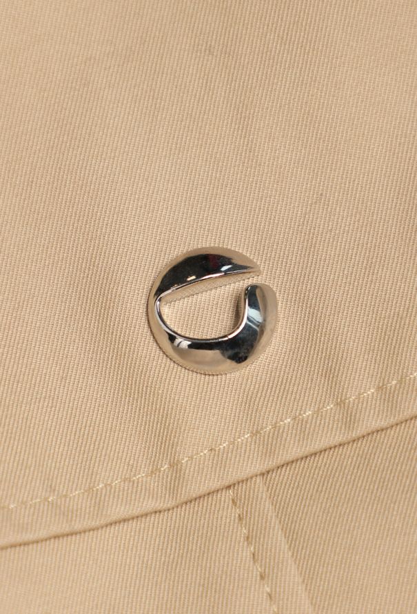Coperni S/S 2023 Cropped Trench Jacket - 7