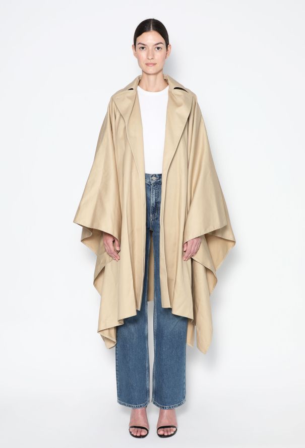 Givenchy F/W 2018 Gabardine Trench Cape - 3