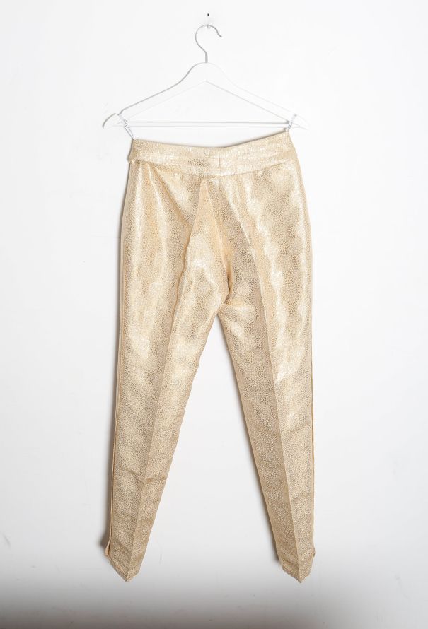 Dior Resort 2008 Metallic Brocade Trousers - 7
