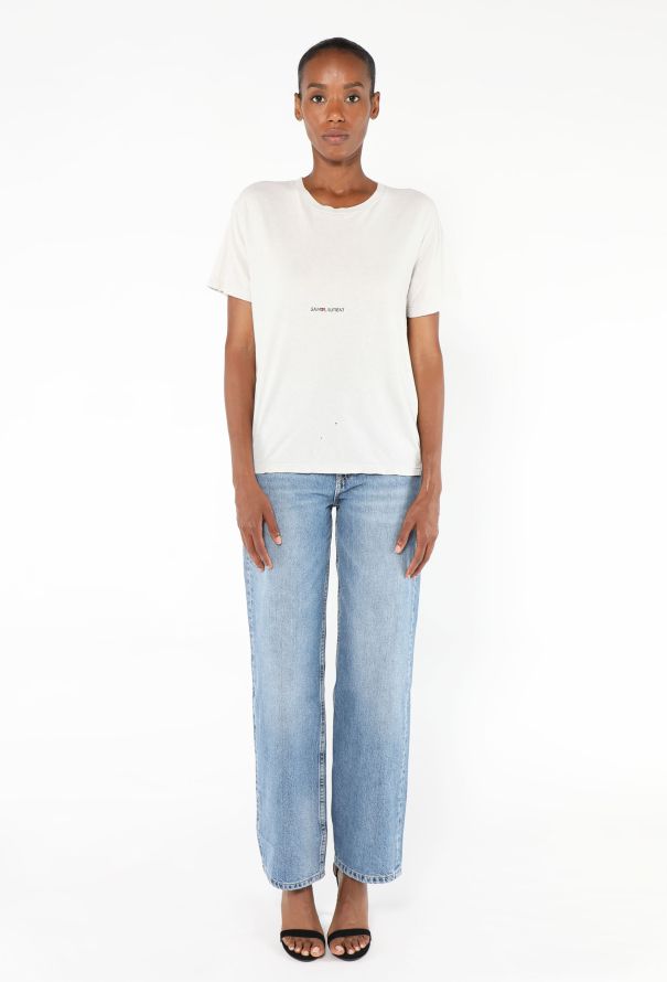 Saint Laurent Classic Logo T-Shirt - 3