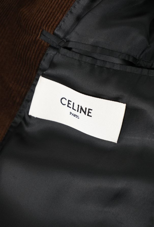 Céline F/W 2019 Tailored Corduroy Blazer - 8