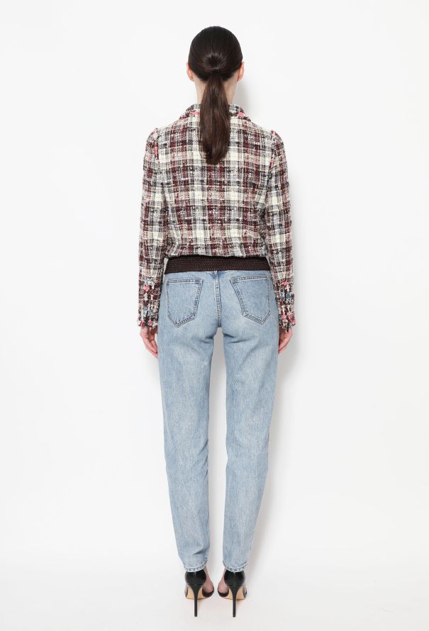Chanel Resort 2008 Iridescent Tweed Bomber Jacket - 5