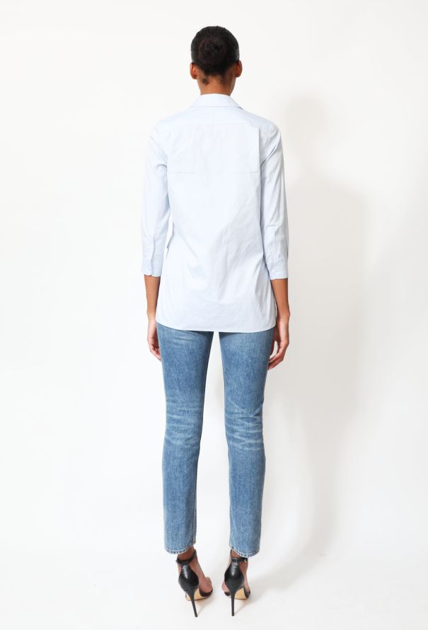 Gucci 2021 Oxford Slit Shirt - 3