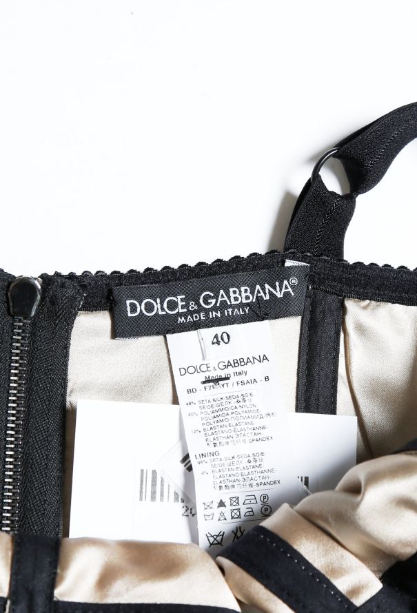 Dolce & Gabbana Floral Bustier Bodysuit - 4