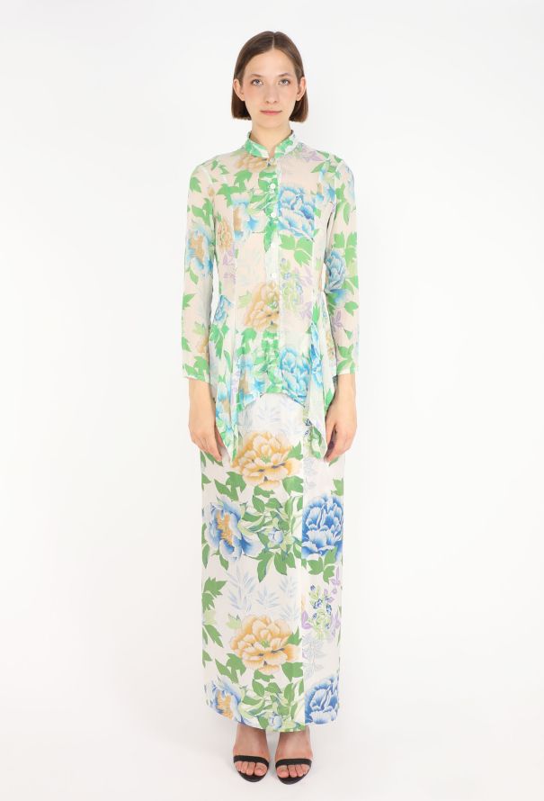 Kenzo Peonie Corset Ensemble - 1
