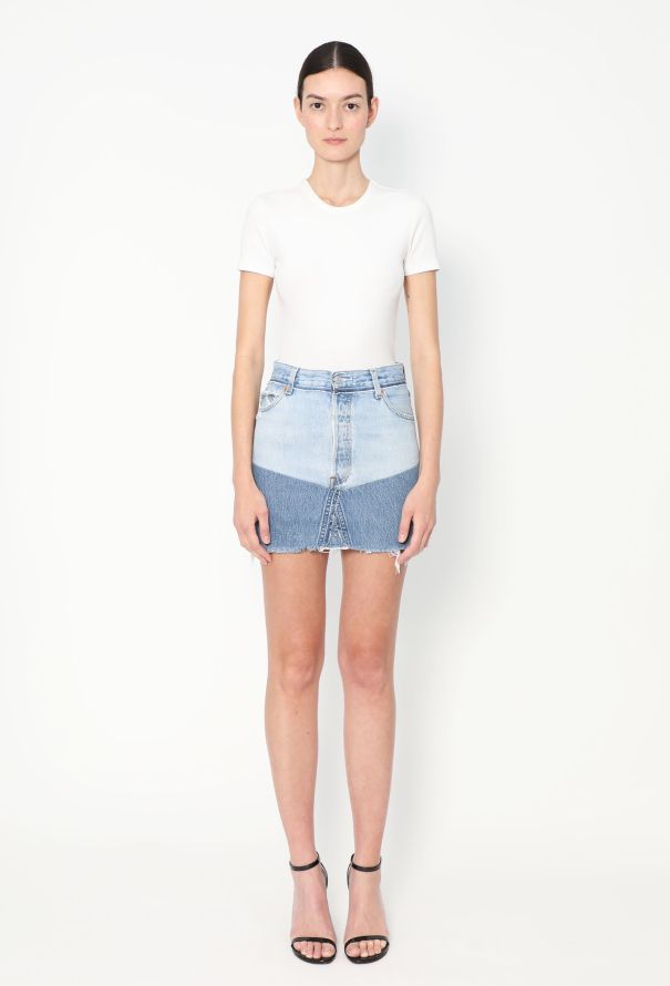 Levi's 2015 x Re/Done Denim Skirt - 1