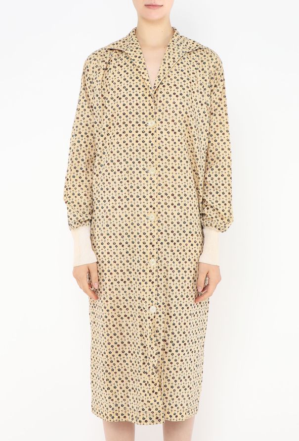 Missoni Floral Cotton Tunic, 1980s - 2