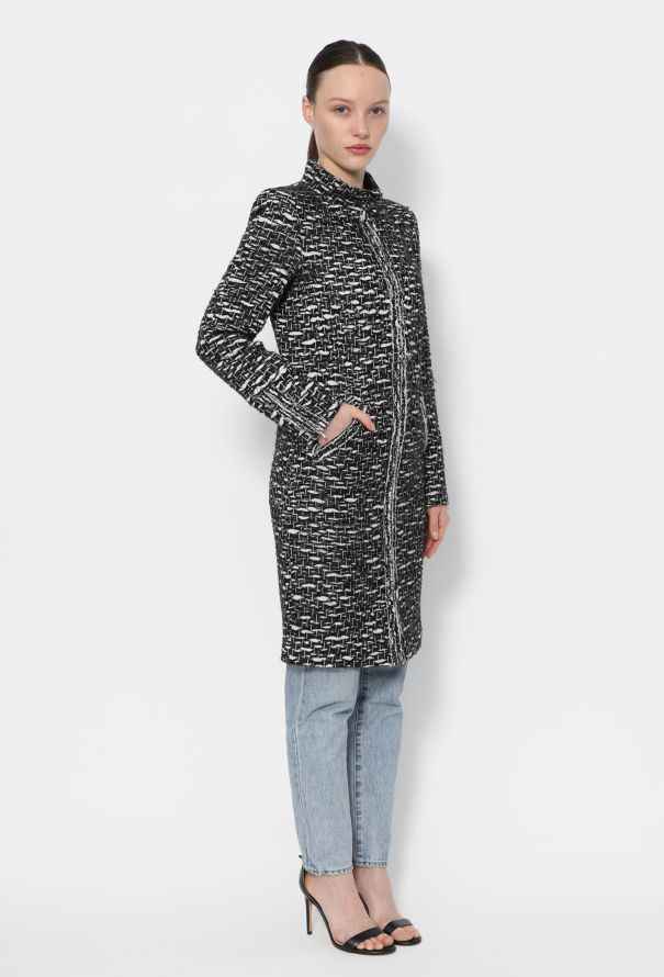 Chanel Bicolor Embroidered Lesage Coat - 3