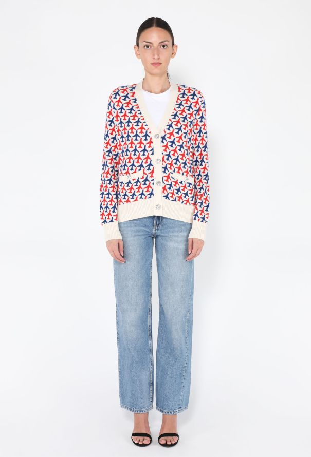 Chanel Knit Cashmere Airplane Cardigan, 2016 - 3
