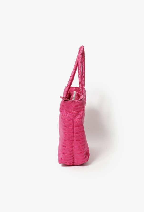 Prada Monogram Nylon Mini Tote - 5