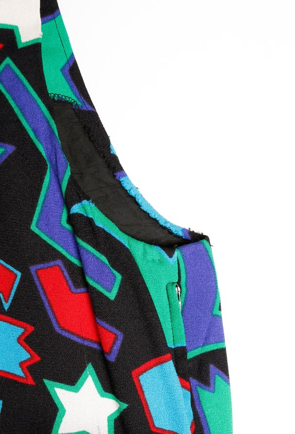 Saint Laurent COLLECTOR S/S 1983 Abstract 'Matisse' Dress - 6