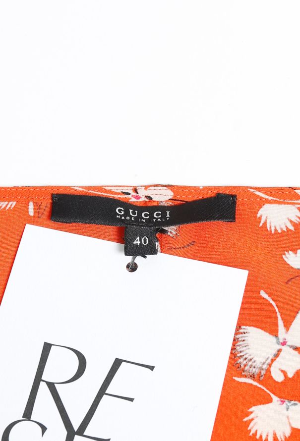 Gucci S/S 2006 Floral Ruffle Blouse - 5