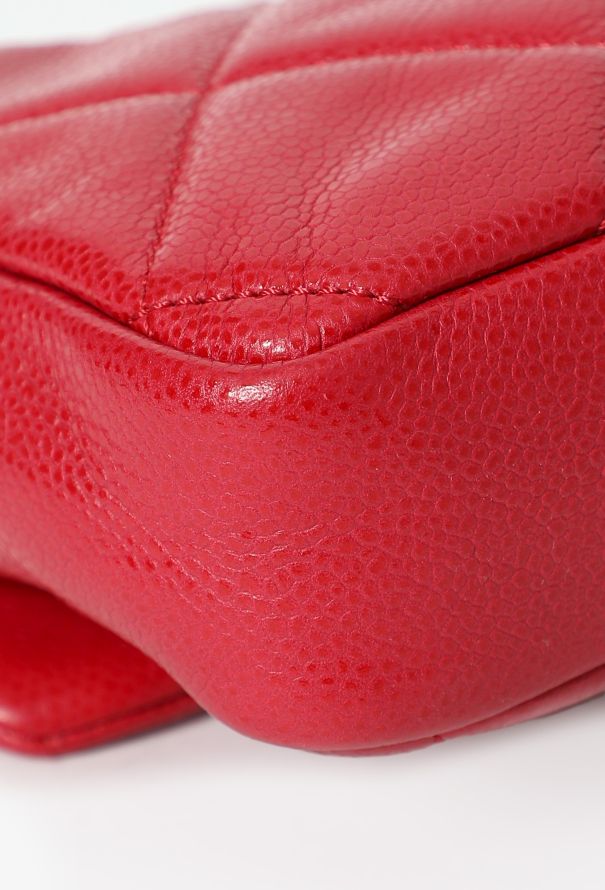 Chanel Classic Quilted Glazed Caviar Flap Bag - 7